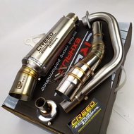 knalpot racing creed exhaust original BONUS DB KILLER  vixion satria fu cb150r cbr150r sonic r15 v2 