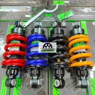 AJI RACING Monoshock Adjustable ORIGINAL LC135 RS150 Y15ZR RSX Y16ZR VF3I 205MM 200MM 225MM YELLOW B