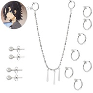 Anime Horimiya Miyamura Izumi Earrings Lip Stud Titanium Steel Cosplay Prop