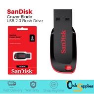 SanDisk Thumbdrive Cruzer Blade Original USB 2.0 with Warranty 8GB 16GB 32GB 64GB