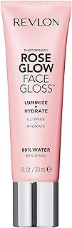 Revlon Face Primer, PhotoReady Face Gloss Rose Glow, Face Makeup for All Skin Types, Hydrates, Illuminates &amp; Moisturizes, Infused with Glycerin &amp; Olive Oil Extract, 80% Water, 1 Fl Oz