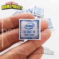INTEL CORE i5 8th Gen Embossed PC Sticker