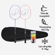 PERFLY ADULT BADMNTON RACKET BR SET LITE 560 BLUE MAUVE