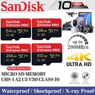 SanDisk Extreme PRO MicroSD Card 64GB-1TB Up to 200MB/s U3 A2 4K UHD High Speed TF Card