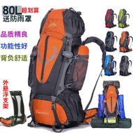 Outdoor Sports Backpack Professional Climbing Bag 70L80l Large Capacity Travel Bag Men Women Backpac