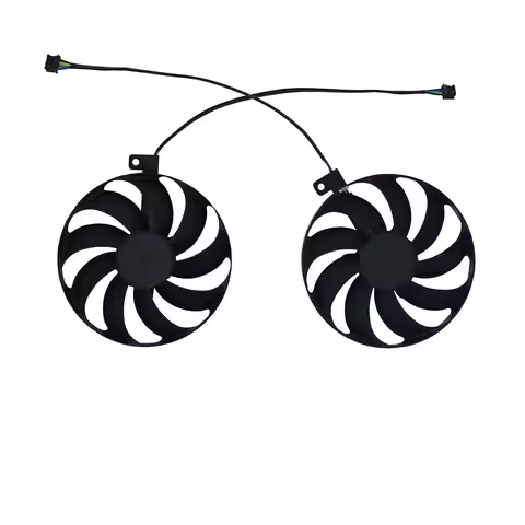 GPU Cooler,Graphics Card Fan,2Pcs/Set,T129215SU,For asus RTX2070 2070 Super 2060 evo,For ASUS RTX 20