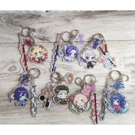 Anime Acrylic Keychain, DS Keychain, Mitsuri Demon Slayer, Shinobu Demon Slayer