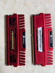 出售Corsair Vengeance 8GB (2 x 4GB) DDR3 RED, 可超頻 (overclock)