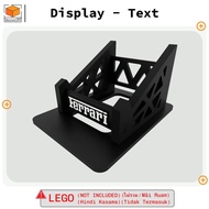 Flush Wall Mount For Lego Technic RedBull F1 RB20 (42206)