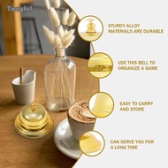 [Tooyful] Call Bell Multifunctional Classroom Bell Loud and Clear Sound Service Bell for Game Callin