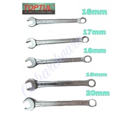TOPTUL STANDARD COMBINATION WRENCH / SPANAR COMMON RING 16mm ~ 20mm (MADE IN TAIWAN)