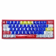 【Keycap Only】Gundam Keycaps Transparent 140 Keys Cherry Profile For Cherry MX Switch DIY Customized 