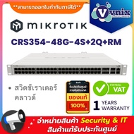 Mikrotik CRS354-48G-4S+2Q+RM สวิตช์เราเตอร์คลาวด์ By Vnix Group