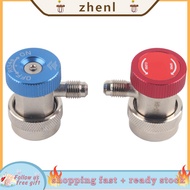 Zhenl A/C Manifold Gauge Adapter Antirust High Low for R134 Set