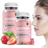 Glutathione Collagen Glow, Glutathione Collagen Glow Gummies, Korean Collagen Gummies to Rejuvenate 