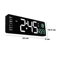 Jam Dinding Timer Digital/Jam Countdown/Jam Stopwatch SONIFER 6629
