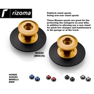 RIZOMA SWING ARM SPOOLS /DOUBLE STAND BUSH HONDA (SC020) M8