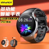 AWEI uses a waterproof IP67 smart watch to detect true blood oxygen, heart rate and blood pressure TFT dial exercise bracelet AA.J