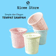 Tempat Sampah Plastik /Keranjang Sampah Bulat