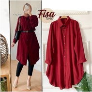 TUNIK SERIES TERBARU \FISA TUNIK CRINKLE AIR FLOW