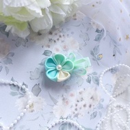 薄荷綠 漸變系列 和風花髮夾 髮飾 兒童頭飾