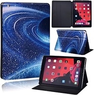 Tablet Case for IPad 2021 9th Generation 10.2" Leather Space Printing Series Stand Protective Cover,