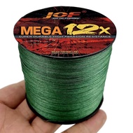 JOF PE Braided Line X12ing Line 12 Strands Multifilament Braid Lines Lake PE Braided Line Fishing Li