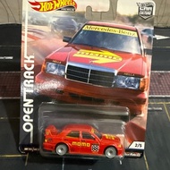 Hot Wheels Open Track Mercedes Benz 190E 2.5-1.6