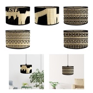 [Lstjj] Drum Lampshade Replacement Decoration for Bedroom Entryway Dining Room