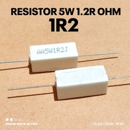 5W 5WATT 1R2 1.2R 1.2 OHM ROHS CHALK RESISTOR