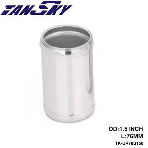 1.5" OD X 3" Aluminum INTAKE/TURBO INTERCOOLER PIPING EXTENSOR/JOINER PIPE For Ford Mustang GT TK-UP