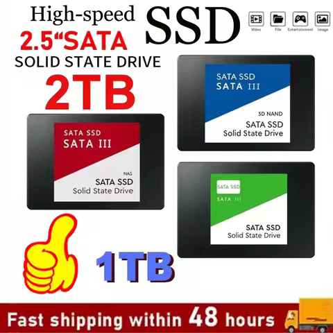 2026 4TB SATA SSD Sata Hard Drive Disk Sata3 2.5 Inch 2TB 1TB High Speed Hard Disks Internal Solid S