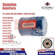 New Oil Filter 15400-PLM-A02 For Honda Accord Brio BRV CITY Civic CRV CRZ Jazz Mobilio 15400-RTA-003