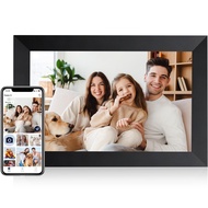 AEEZO 10.1 Inch WiFi Digital Picture Frame, IPS Touch Screen Smart Cloud Photo Frame with 32GB Stora