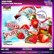 Liquid Aqua Pure Strawberry Apple Watermelon 60ML by Max Brew x 9Naga