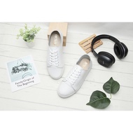 Fufa Shoes &lt; Brand &gt; 8035L MIT Genuine Leather White Daily Casual