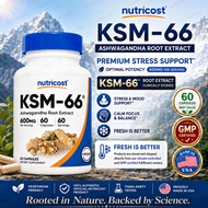 NEW KSM-66 Ashwagandha Nutricost (KSM66) Enhanced Absorption w/ Bioperine for Mood, Cognition