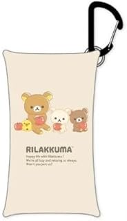 Marimo Craft MRK-725 Rilakkuma Rilanowa Clear Multi Case S, Coffee, Size (W x H x D): 2.4 x 4.3 x 0.