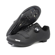 Men Women Road Bicycle Cycling Shoes Outdoor Sports Bicycle Shoes Road Sole Professional Lock Shoes Anti-slip Spikes Bicycle Sports Shoes ZK