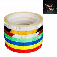 YMhq_ MTB Cycling Wheel Rim Light Reflective Sticker Adhesive Warning Stripe Decal