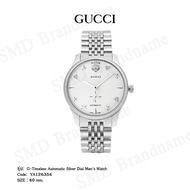 GUCCI นาฬิกาข้อมือ รุ่น G-Timeless Automatic Silver Dial Mens Watch Code: YA126354