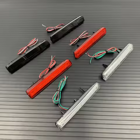 2PCS LED Rear Bumper Reflector Brake Light For Toyota NOAH VOXY 80 Pruis 40 Series 2011 2012 2013 20