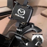Mazda 360° Car Phone Holder Dashboard Phone Stand Cellphone Mount GPS Clip Strong Grip Durable Holde