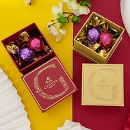 GODIVA Milk Chocolate Truffles Wedding Favor Gift Boxed Set of 2 Wedding Candy Snacks Handmade Craft