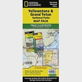 Yellowstone and Grand Teton National Parks [Map Pack Bundle]