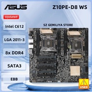 ASUS Z10PE-D8 WS EEB Server Motherboard Dual LGA 2011-3  Intel C612 PCH 4xPCIe 3.0 DDR4 512GB suppor