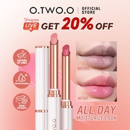 [Live-Get 20% Off] O.TWO.O Lip Blam Lipstick Waterproof Color Liptint Moisturizing Temperature Change Makeup