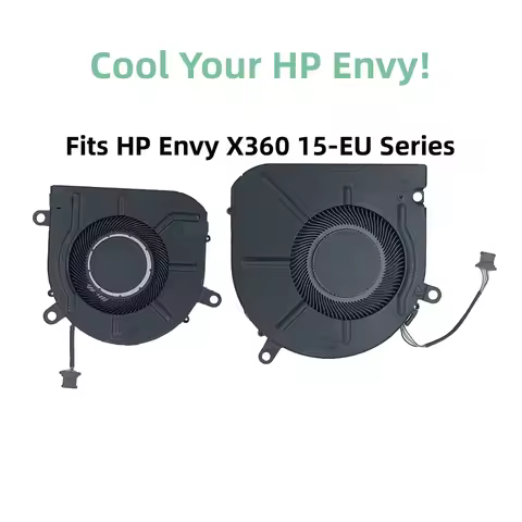 Laptop Cooling Fan for HP Envy X360 15-EU 15Z-EU 15M-EU EU0043DX 15M-EU0013DX EU0033DX 15-eu0779ng E