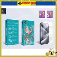 IPhone Tempered Glass Not full Blue Phoenix CH02