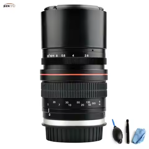 JINTU 135mm f/2.8 MF Telephoto Full-Frame Lens for Nikon DF D90 D3200 D3300 D5000 D5100 D5200 D5300 